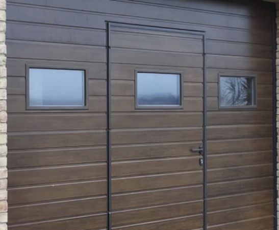 Ворота с окнами в Дивном