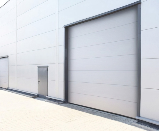 Промышленные ворота Алютех ProPlus в Дивном