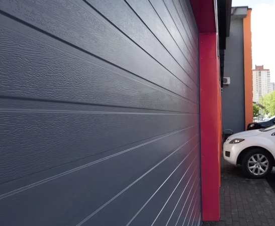 Ворота из сэндвич-панелей в Дивном