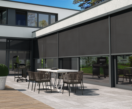 Внешняя солнцезащита помещений в Дивном